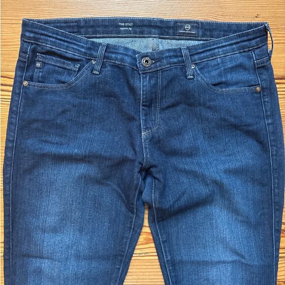 Adriano Goldschmied The Stilt slim dark wash low rise jeans SIZE 31 - Picture 3 of 6